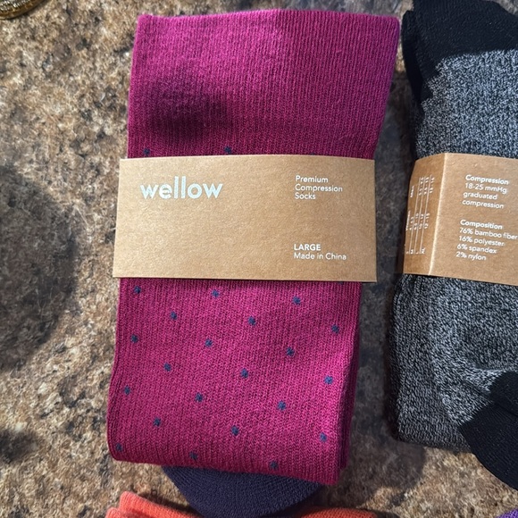 NWT Wellow Brand Compression Socks - Picture 4 of 10